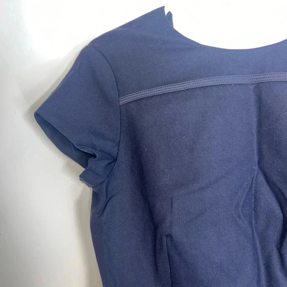 TORY BURCH DARK BLUE MIDI LENGTH SIZE 6 DRESS - Picture 7 of 15